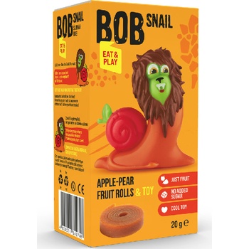 Bob Snail Šnek BOB jablko-hruška s hračkou 20 g