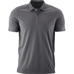 Gonso Мъжка фланелка с къс ръкав за колоездене Gonso Essential Poloshirt Cycling jersey - Mercury Gray (056-1890-1613)