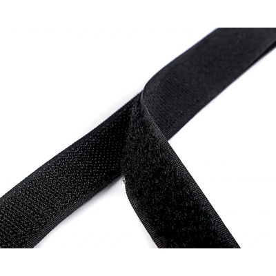 Stoklasa Suchý zip háček + plyš 750626 černý, šířka 2cm (v metráži)