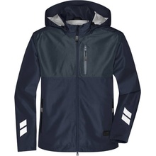 James & Nicholson JN 1814 hardshellová bunda navy/carbon
