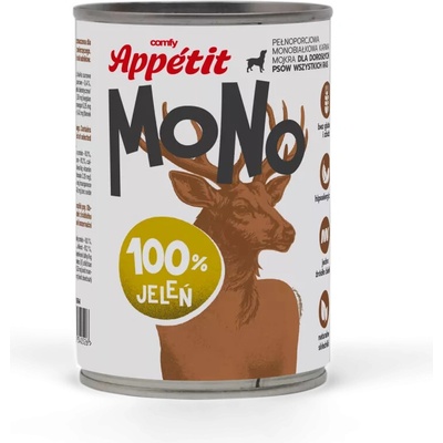 Comfy Appetit Dog Mono Deer 400 g