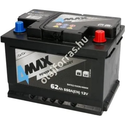 4MAX 62Ah 550A right+