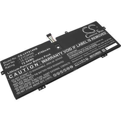 Cameron Sino Батерия за Lenovo серия Yoga 9 14I, 4700 mAh, Li-Pol (CS-LVY914NB)