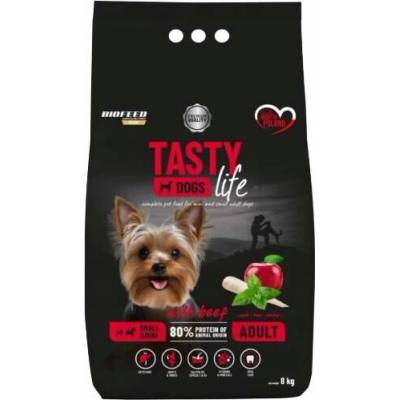 Tasty Life Dogs Adult mini a malé psy s hovädzím mäsom 8 kg