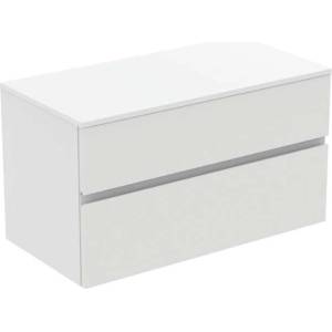 Ideal Standard Finesse - Шкафче за умивалник, 100x51x56 см, 2 чекмеджета, матово бяло E3435Y1 (E3435Y1)