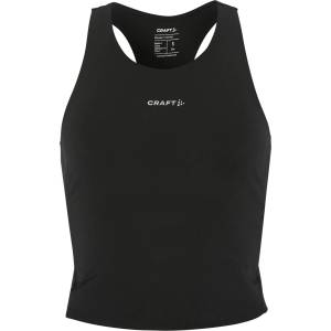 Craft Дамска тениска Craft Women's Hypervent Cropped Pocket Singlet Running shirt - Black - размер XL (916-5804-0115)