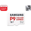 Samsung microSDXC P9 Express 512GB UHS-I/U3/V30 (MB-MK512T/WW)