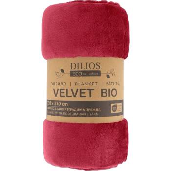 Dilios Одеяло Dilios - Velvet Bio, 130 x 170 cm, бордо (1000021818)
