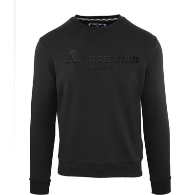 Aquascutum Блуза Aquascutum Men's Roundnk Sweat Crew Sweatshirt - Black