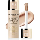 Dermacol Vysoko krycí make-up a korektor Infinity Multi-Use Super Coverage Waterproof Touch 02 Beige 20 g