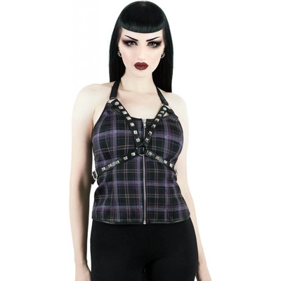 korzet KILLSTAR Suzie fialová XL