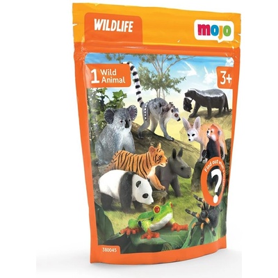 Mojo Animal Planet Фигурка за игра, затворен пакет изненада, Диви животни (380045)