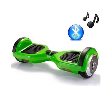 hoverboard Standard zelený