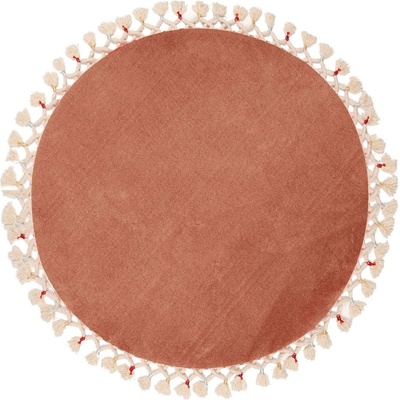 Foutastic Кафяв килим за баня ø 80 cm Tuft - Foutastic (299ANR1749)