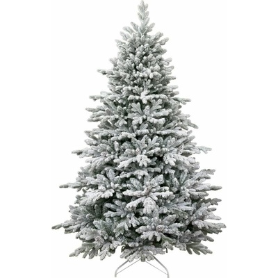 Stromček MagicHome Vianoce Frosty, zasnežený, 3D+2D, extra hustý, 180 cm