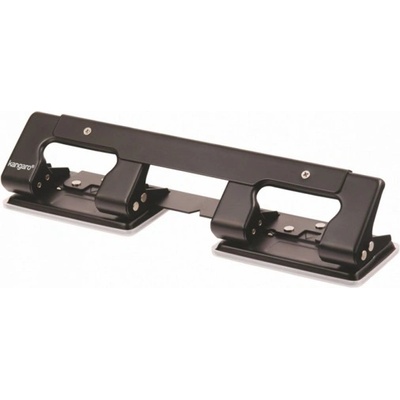 Перфоратор Kangaro, с четири дупки, черен (OK17348)