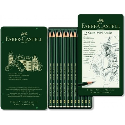 Faber-Castell 9000 Art Set 12 ks – Zboží Živě