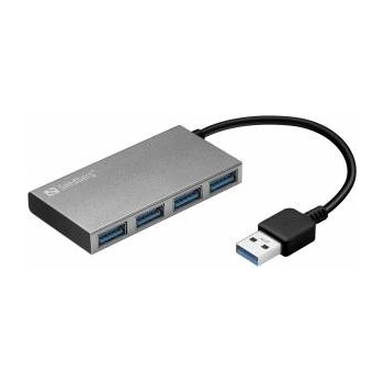 Sandberg USB 3.0 Pocket Hub 4 ports USB 3.0 Pocket Hub 4 ports, USB 3.2 Gen 1 (3.1 Gen 1) Type-A, USB 3.2 Gen 1 (3.1 Gen 1) Type-A, 5000