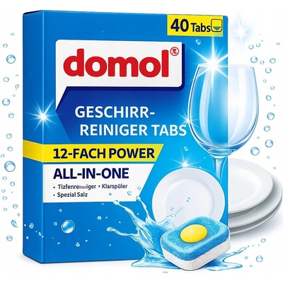 Domol Tablety do myčky all in1 40 ks
