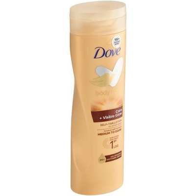 Dove Body Love samoopalovacie mlieko na telo odtieň Medium To Dark 250 ml