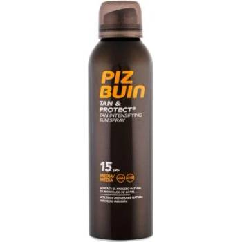 PIZ BUIN Tan & Protect Tan Intensifying Sun Spray SPF15 водоустойчив хидратиращ слънцезащитен спрей 150 ml