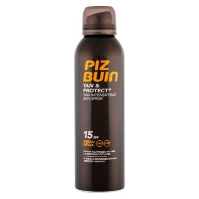 PIZ BUIN Tan & Protect Tan Intensifying Sun Spray SPF15 водоустойчив хидратиращ слънцезащитен спрей 150 ml