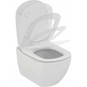Ideal Standard Тоалетна чиния Ideal Standard Tesi Aquablade за окачване на стена, матово бяла (T0079V1)