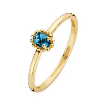 Blush Златен дамски пръстен с топаз Blush 1227YLB (1227YLB)