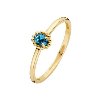 Blush Златен дамски пръстен с топаз Blush 1227YLB (1227YLB)