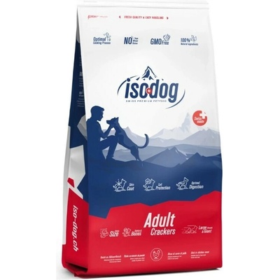 Iso-dog Adult Crackers Chicken Large & Giant Breeds 12 kg