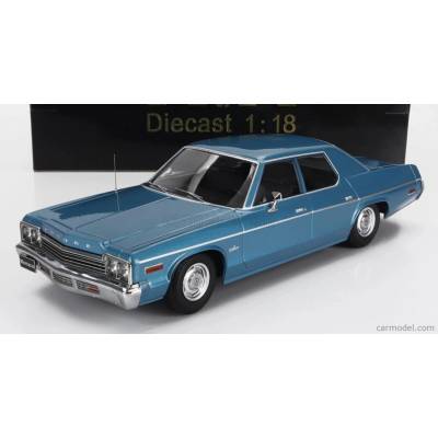 Kk-scale Dodge Monaco 1974 Světle Modrá Met 1:18