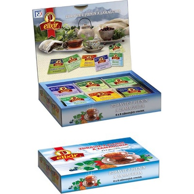 Agrokarpaty ZDRAVIE Z PIENIN A ZAMAGURIA čajová kazeta 48 x 2 g