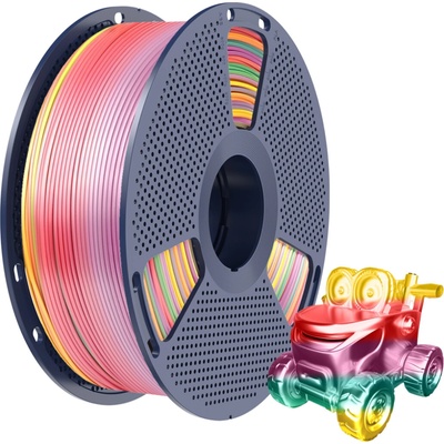 Sunlu Silk PLA+ Rainbow Dúha 1,75mm 1kg