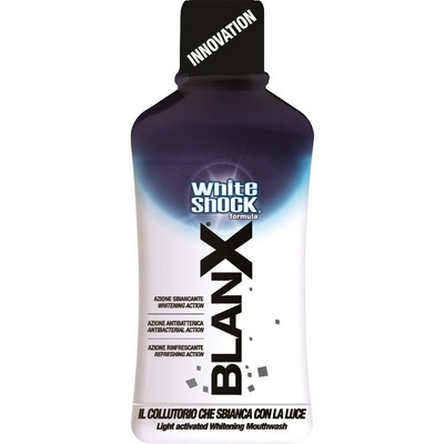 BlanX White Shock s bělícím účinkem Light Activated Whitening Mouthwash 500 ml
