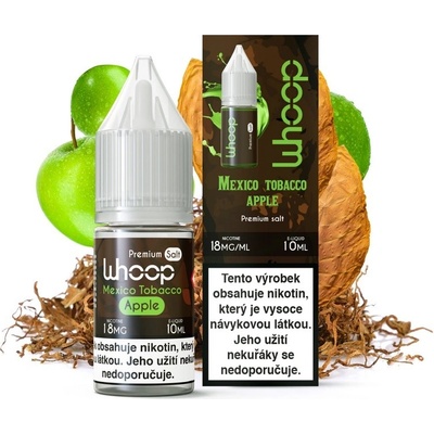 Whoop Mexico Tabacco Apple 10 ml 0 mg