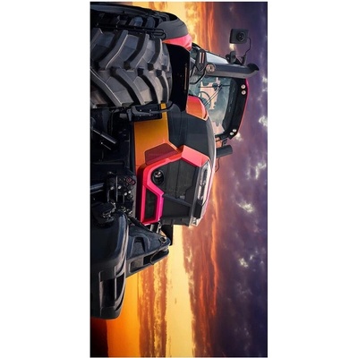 TipTrade bavlnená osuška 70 x 140 cm super traktor