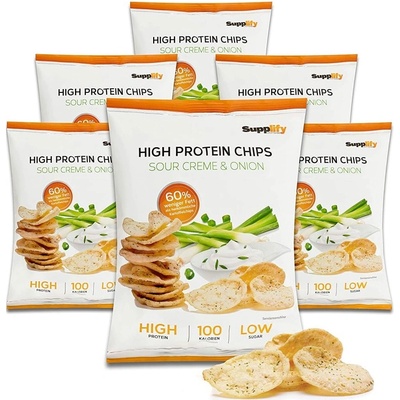 Supplify High Protein Chips Sour creme and Onion 50 g – Sleviste.cz