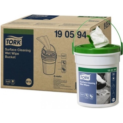 Tork Premium na povrchy Vlhčené utěrky 58 útržků