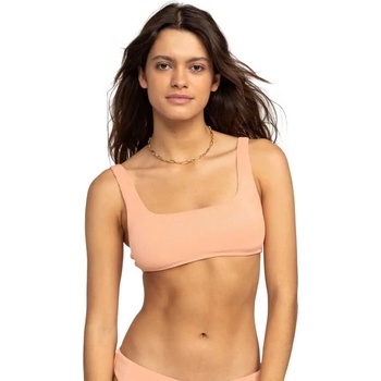 Roxy Love The Glassy bikini top - Beige (Salmon)