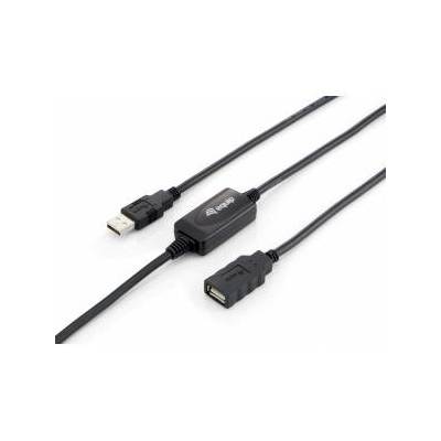 Equip Cable, 133310, Active, USB2.0, AA удължителен кабел, мъжки/женски, двойно екраниран, 10m