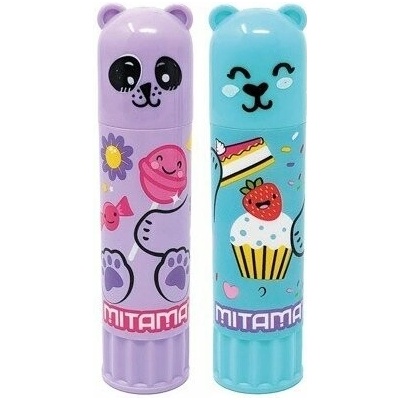 MITAMA lepiaca tyčinka 2× 15 g, fialová/tyrkysová