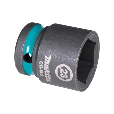 Makita Къса вложка 23mm, 1/2" , Impact black E-16190 (E-16190)