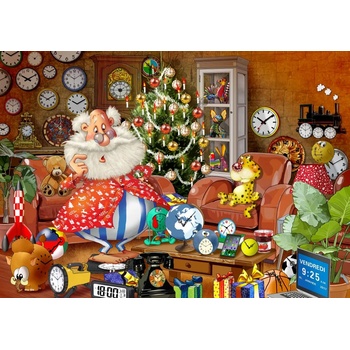 Image 1 of Bluebird Puzzle - Puzzle Ruyer: Christmas Time - 1 000 piese