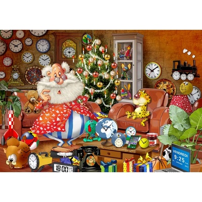Bluebird Puzzle - Puzzle Ruyer: Christmas Time - 1 000 piese
