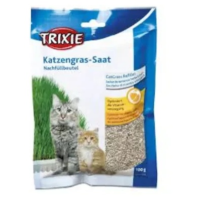TRIXIE Cat Grass - Трева за котки в плик 100 гр
