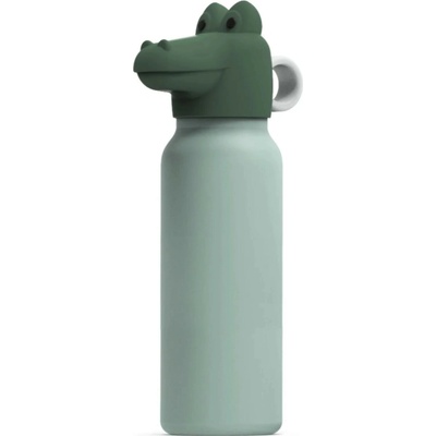 Liewood Dětská Termo lahev na pití Falk Crocodile 350 ml zelená