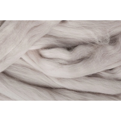MERINO česanec hedvábně šedá 50 vyberte variantu: 100 g