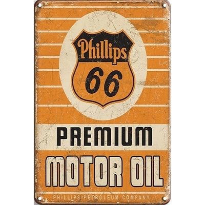 Ceduľa Phillips Premium Motor Oil