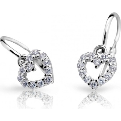 Cutie Jewellery C2157 bílý a sv.modrý zirkon