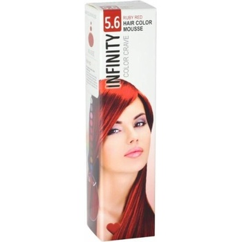 Elyseé Infinity farebné penové tužidlo 5.5 Burgund 75 ml